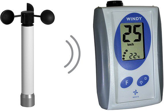 Wind speed Sensor, Wireless Anemometer