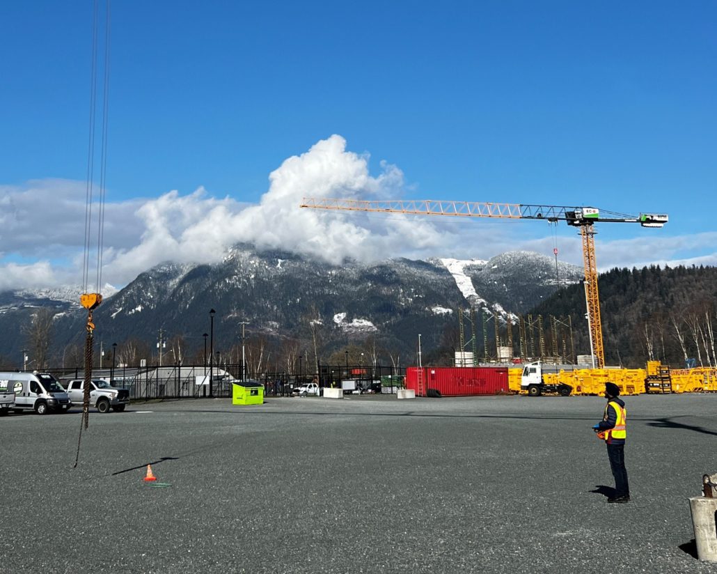 Bigfoot Crane Company 125 EC-B 6 in Squamish